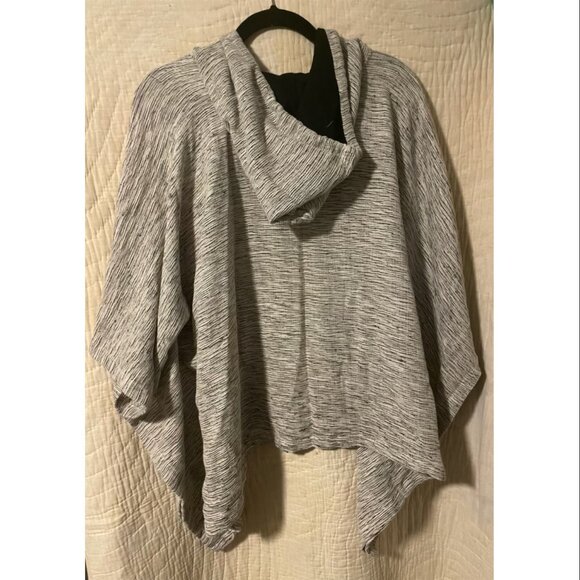 Poncho Style Lounge Hoodie - Picture 2 of 7